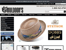 Tablet Screenshot of muldoons.com
